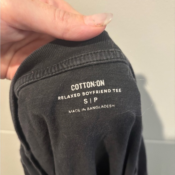 Cotton On Black and Orange Short Sleeve Tee with Eagle Design - Picture 3 of 3